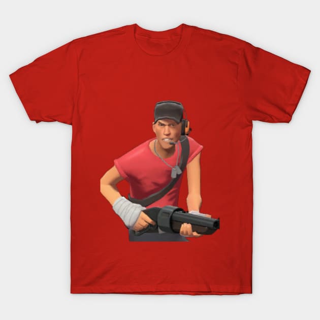 red scout in coming! T-Shirt by Diabolo360